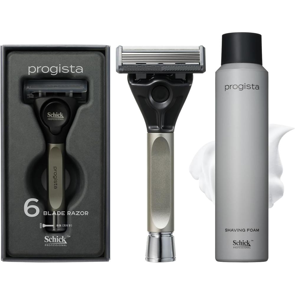 Набор Schick Men S Бритвенный станок с лезвием + Пена для бритья 180 г