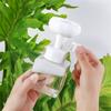 PVC Flower Foam Liquid Soap Dispenser Creative Press Type Transparent Bottling Bottle Bathroom Lotion Shower Gel Hand Sanitizer
