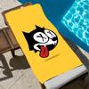 Cartoon Felix the Cat Towel Towel Soft Pool Gift For Travel Gym Shower Cool Camping Quick Dry Sports  Large Beach Towel