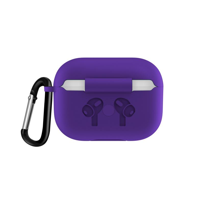 Bluetooth-compatible Earphone  Protective  Cover Solid Color Wireless Headset Shell For Airpods Pro