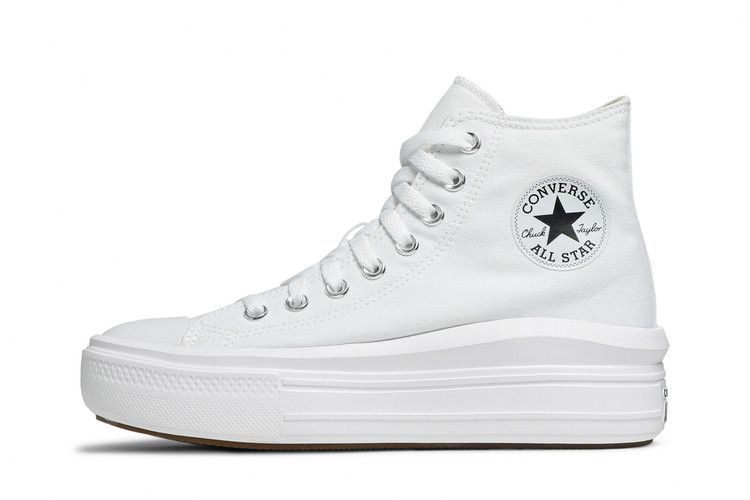 Converse Chuck Taylor All Star Move Hi White (Women's)