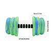 1Pair Water Aquatic Exercise Dumbbell Fitness Equipment Aquatic Exercise Dumbbell for Fitness Workout Easy To Use