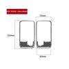 For Dodge Challenger 2008-14 Carbon Fiber Interior Door Handle Panel Cover Trim