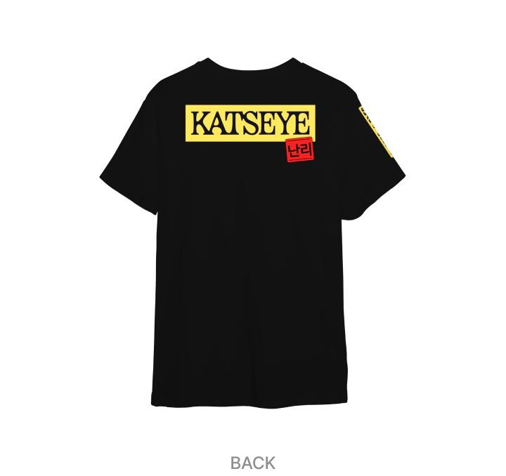 (T-Shirt : Schwarz) KATSEYE [Gnarly] OFFIZIELLES Merchandise