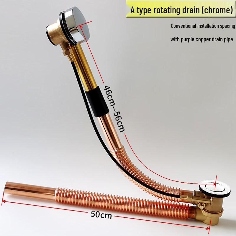 

TLXT Bathtub Pop-up Drain with Copper Pipe