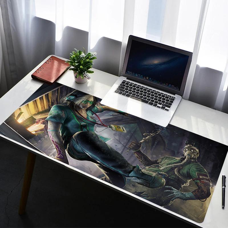 Nieuwe Muismat Groter XXL 900x400 Snelheid Pc Computer Toetsenbord D-Dead By Daylight Matten Bureau Mat Gaming Accessoires Thuis Muismat