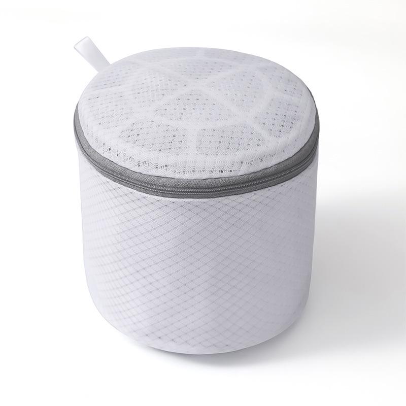 Thickened Mesh Bra Laundry Bag with Support, Foldable & Anti-Deformation for Machine Wash