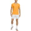 Nike Court Dri-FIT ADV Slam Logo Print Crew Neck Short Sleeve T-Shirt Men Tops Yellow DX5523-717