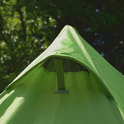 [Amazon.co.jp Exclusive] Captain Stag Tent, One-Pole Tent, Tipi Hexagon 300UV, 3-4 Person, Green, UA-60