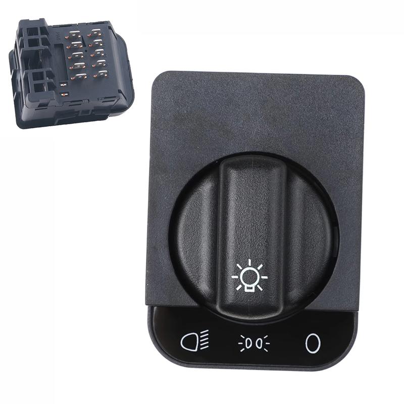 90381877 1241319 Car Headlight Fog Light Lamp Control Switch For Chevrolet For Opel Interior Parts Accessories ABS Plastic
