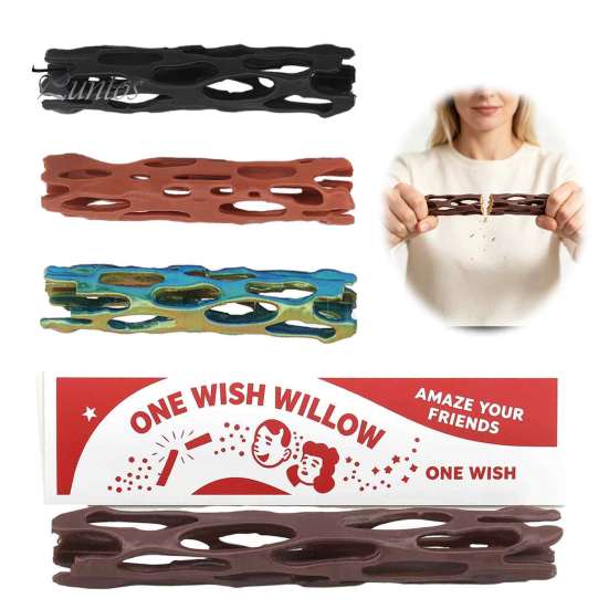 Mystic Willow Replica 3D Printed Wish Stick, Interactive Wish-Making Ornament, Legend Inspired Rare Keepsake Experience Souvenir for Kids Adults,