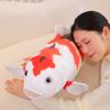 75cm Simulation Poisson Koi Peluche Douce Remplie Dessin Animé Carpe Oreiller Coussin Cadeau Pour Enfants Canapé Décoration Maison