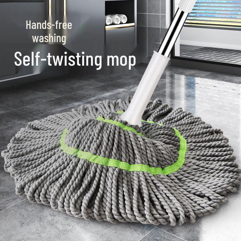Hands-Free Self-Wringing Rotary Mop - Picasso Lazy Household Cleaning Mop
