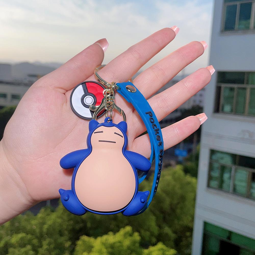 85 Styles Pokémon Pocket Monster Keychain Bag Decor Pikachu Desk Ornaments Car Key Chain Accessories Small Gift Between Friends
