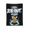 Ice Out Bads Bunnys Throw Blanket for Couch  Fuzzy Soft Plush Blanket 50x60 Inch Multi-size Bedspread for All Seasons