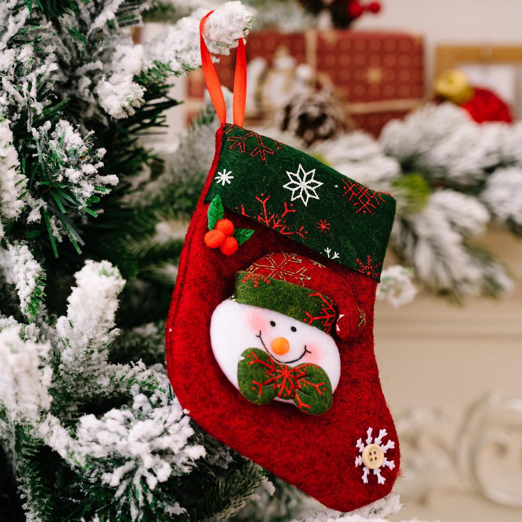 Stocking Christmas Premium Gift Bag Small Size Ideal For Candy And Decorations Holiday