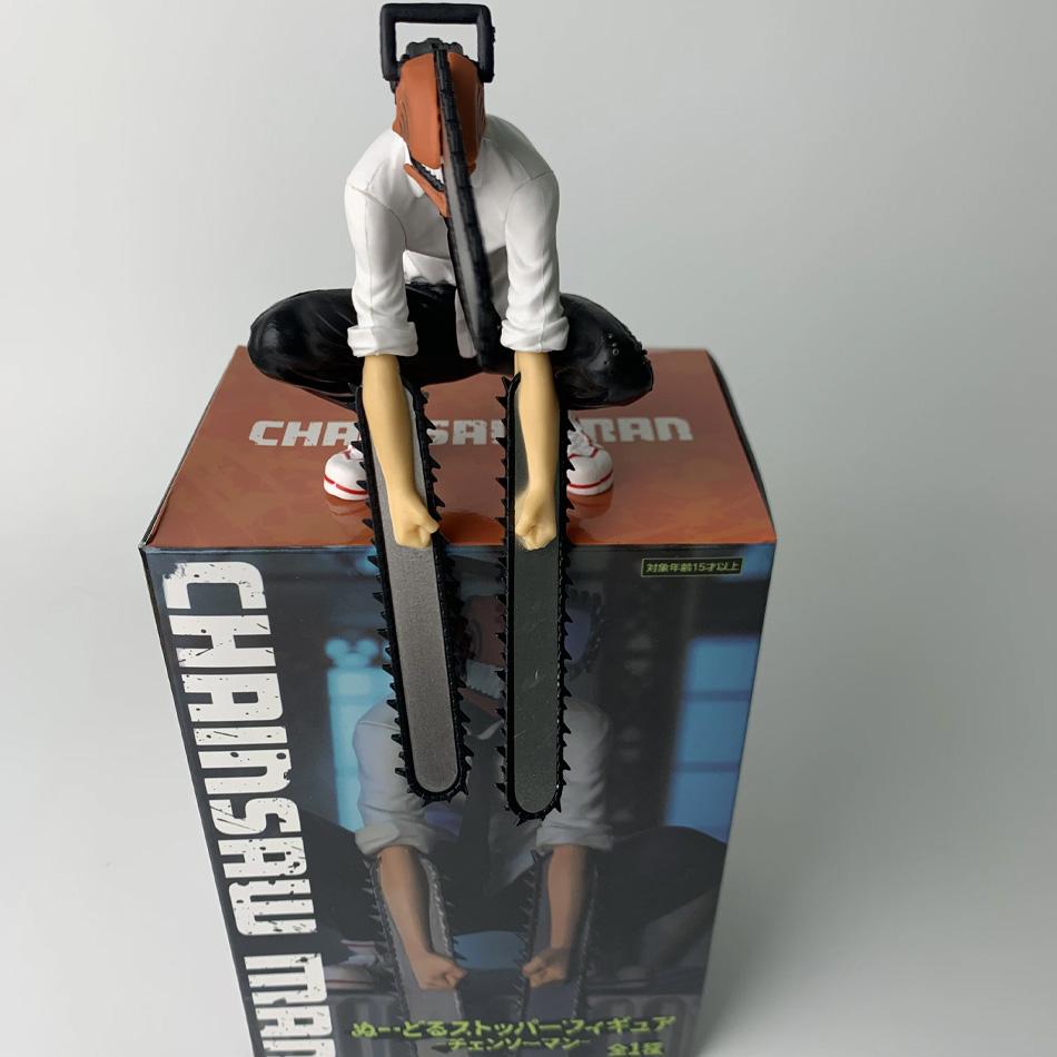 New Chainsaw Man Anime Three Figure Power Denji Action Figure Pvc Chainsaw Man Power Figurine Pvc Adult Collection Model Toy