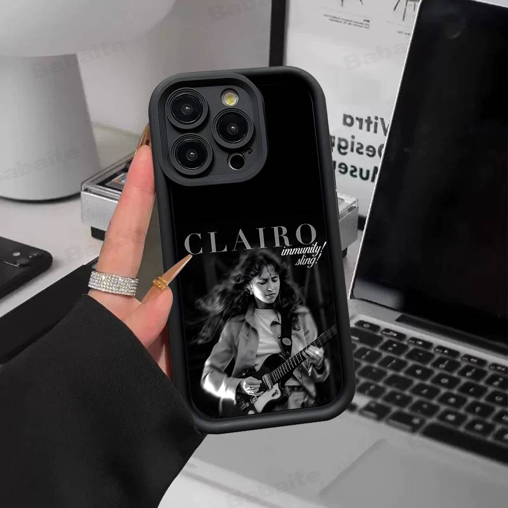 

Singer C-Clairo Phone Case For IPhone 17 16 15 14 13 12 11 Pro Max Silicone Back Cover iPhone 15 plus