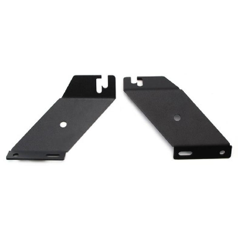 20-22" LED Light Bar Kit Hood Top Mounting Brackets For 2007-17 Jeep Wrangler JK