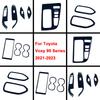 For Toyota Voxy 90 Series    2024 2025 Handle Glass Lift Button Switch Panel Inner Door Bowl Trim Frame Accessories