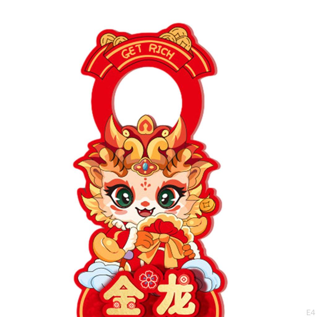 Jahres-Türgriffdekoration, Frühlingsfest mit Quasten, Laschenknauf