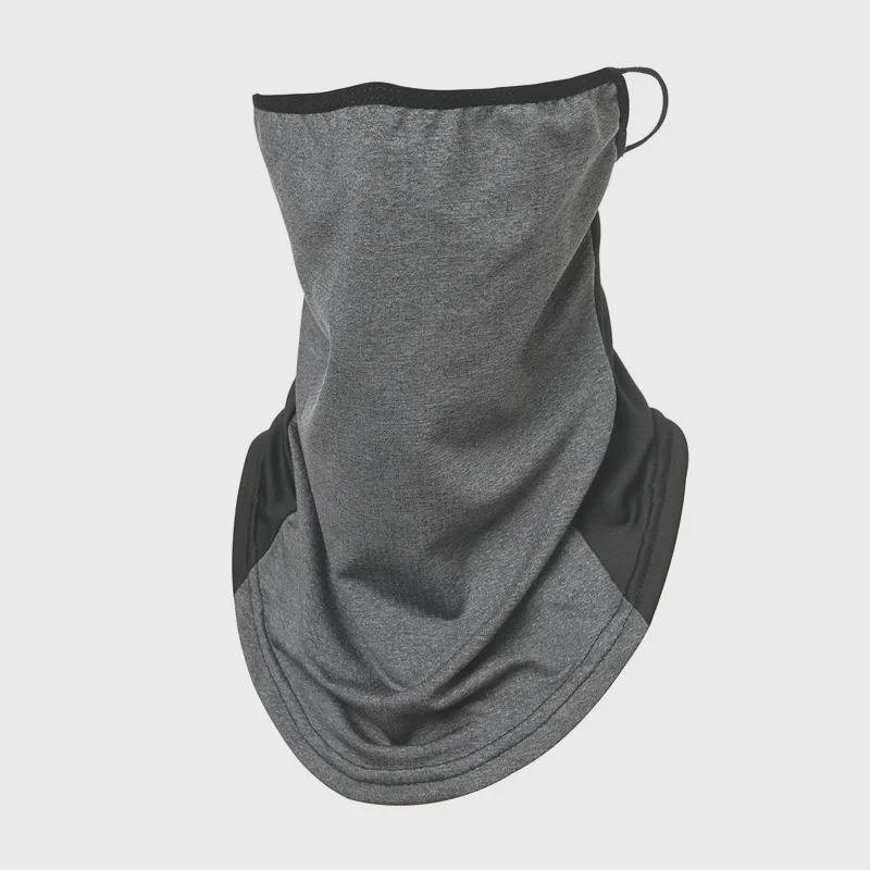 Summer Sunscreen Ice Silk Neck and Face Mask: UV Protection, Colorful, Dustproof, Windproof, Ear-Hanging for Outdoor Cycling