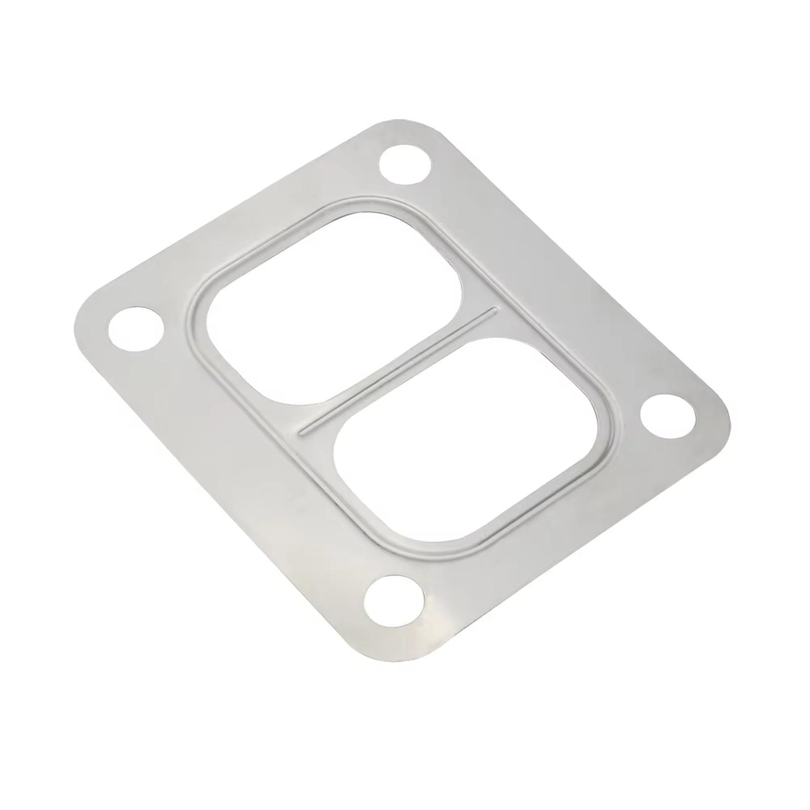 

Hypertune - T4 Turbine inlet divided gasket Stainless Steel 304 Gasket For T04 inlet gasket HT4805 One Size