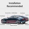 1-6m Carbon Fiber Car Body Vinyl Wrap Matte Accessories Glossy Black Sticker 3D 4D 5D 6D Auto Foil Cover Decoration Film