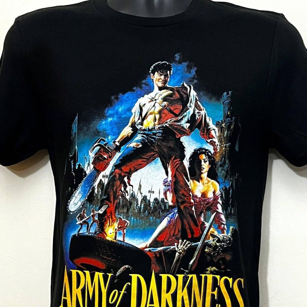 

Army of Darkness 80#039;s Horror Classic Retro 80s Evil Dead Shirt Unisex T-Shirt XXXXL