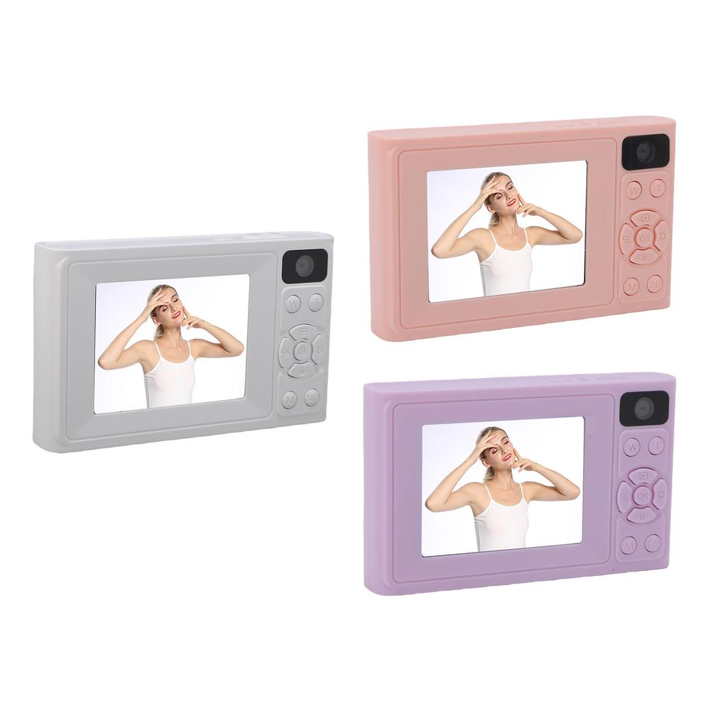 Digital Camera 1080P 48MP Rainproof Long Battery Life Double Lens Travel Camera with Fill Light for 