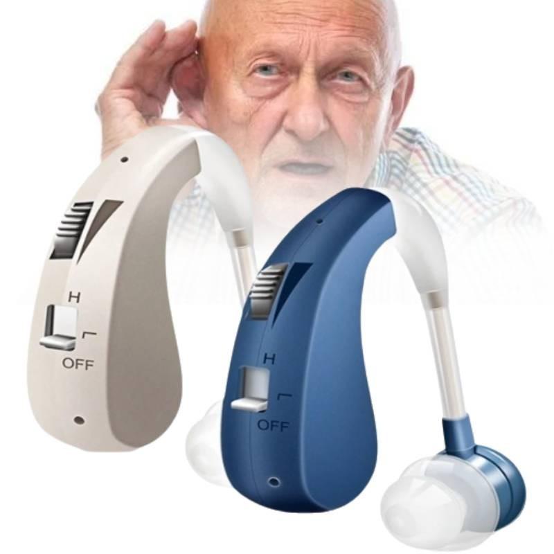 Hearing Aid Elderly Usb Rechargeable Sound Amplifier Noise Reduction Hanging Ear