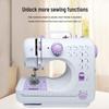 Upgraded 505A Mini Electric Sewing Machine with Overlock