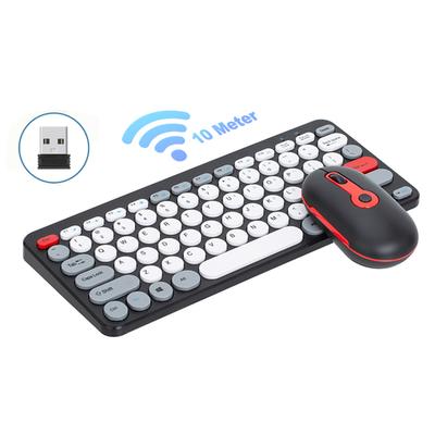 Wireless Keyboard and Mouse Combo  2.4G  Ergonomic  Compact  Silent  for Computer and Laptop