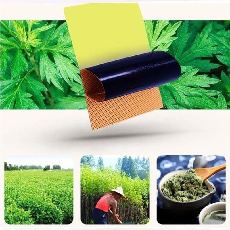 1/10/20/50 PCS Wermut Schulter- und Nacken-Relief-Pflaster Tragen Sie Ai Cao Warm Moxibustion Tie auf und lindern Sie Entzündungsschmerzen sofort