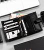 Men's Vertical Wallet Made of Genuine Leather - Rovicky