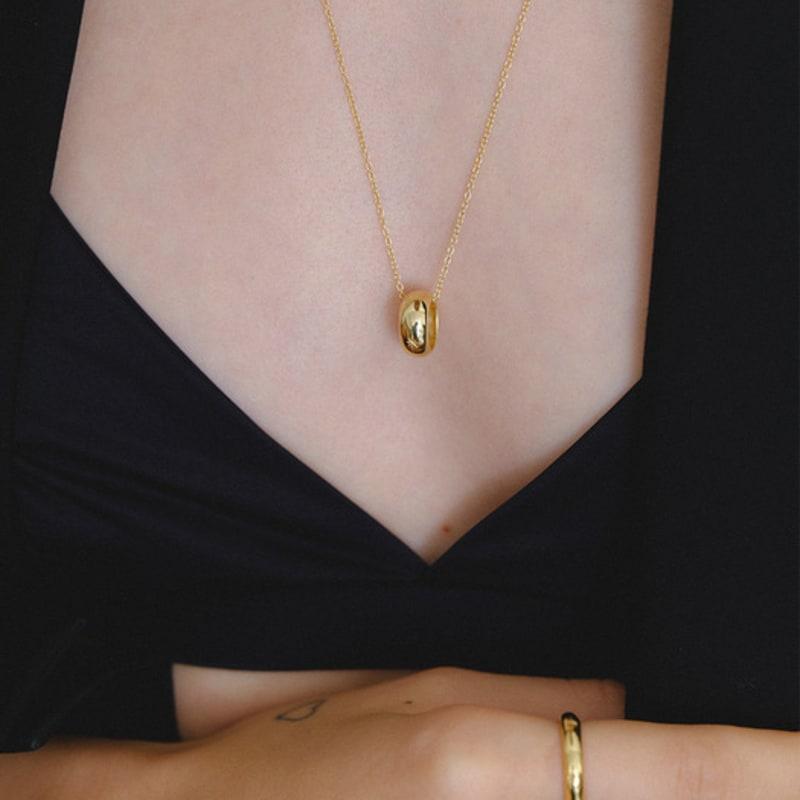 

leeENoir Snowflake Necklace (2color) SILVER