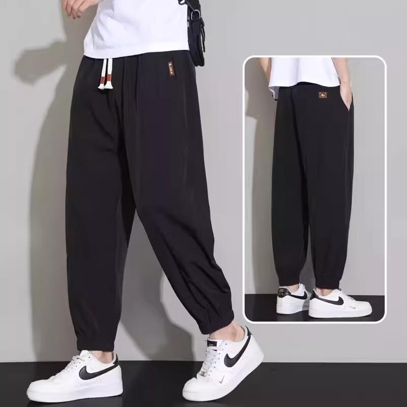 FARUISHI Men s Ice Silk Casual Quick-Dry Pants 7XL