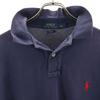 Polo Ralph Lauren Short Sleeve Polo Shirt L Navy Kanoko Fabric Men's Used