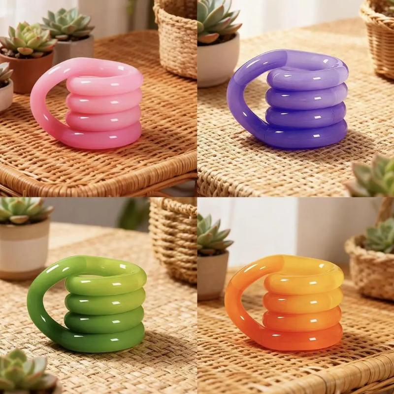 Color Changing Fidget Toy Flexible Twisting For Kids Adults Stress Relief Office Travel Use