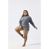 Plus Size Black Sheer Fleece Lined Tights Transparent Women's Semi-Transparent Warm Pantyhose Tights