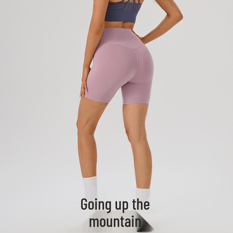 

Women s Single Side Spandex High Waist Pilates Pants: Nude, Comfortable & Hip-Lifting 8 (115-125 lbs)