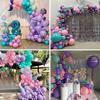 Cross-border Mermaid Sequin Balloon Set - 30pcs Birthday Decoration