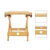 Folding Stool Bamboo Massage Shop Shaving Shower Footrest Home Portable Folding Seat