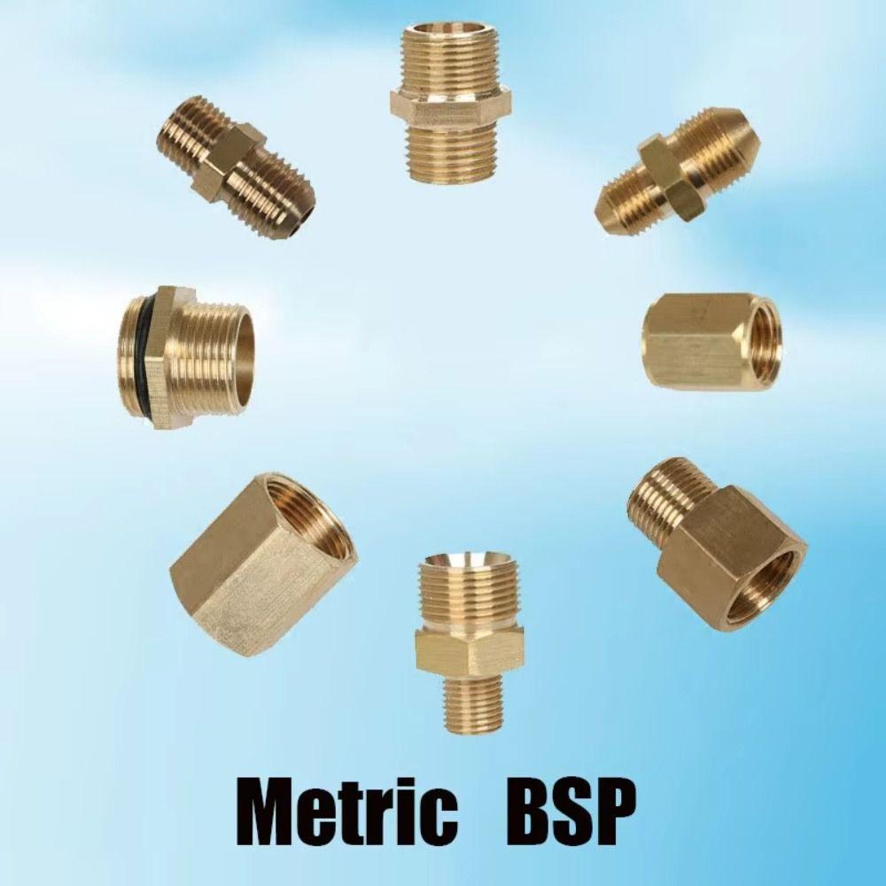 1 st 3/8" 1/4" M14 M18 M22 gänga slangkoppling övergångskopplingar för högtryckstvätt brännare