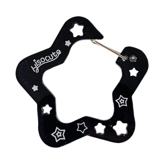 Carabiner Keychain Star Strawberry Cake Shape Key Chain Hook Everyday Carry Accessory