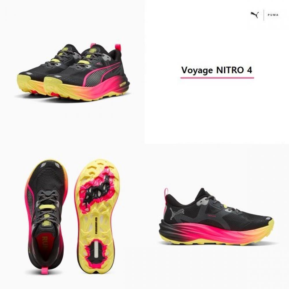 Puma Unisex Voyage Nitro 4 Trail Shoes 311041 13 311042 09 09 PURE PINK/235