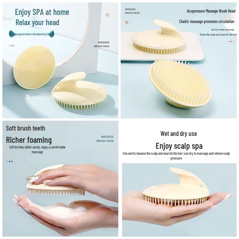 Expert Scalp Massage & Shampoo Brush