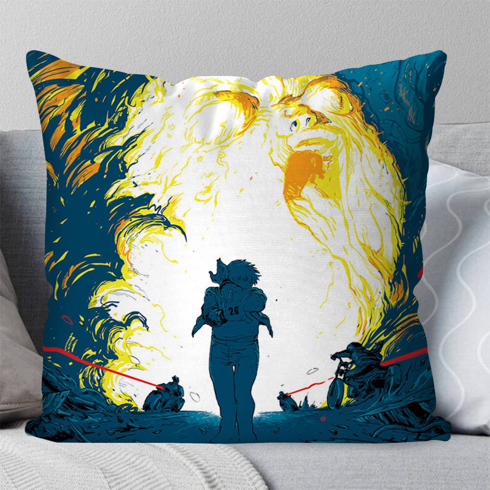 Akira Anime Pillow Case Square Pillow Bedroom Sofa Leisure Comfort Cushion Car Living Room Home Decoration