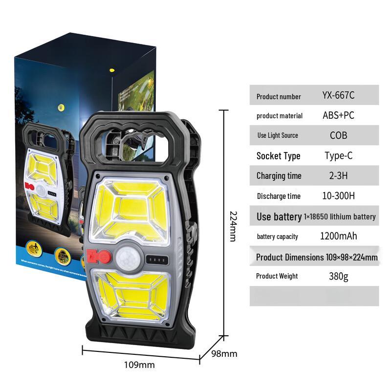 Solar Clip & Wall Sensor Light