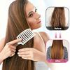 Professional Curved Vented Hair Brush – Paddle Detangling Brush for Faster Blow-Drying, Suitable for Wet, Dry, Curly & Straight